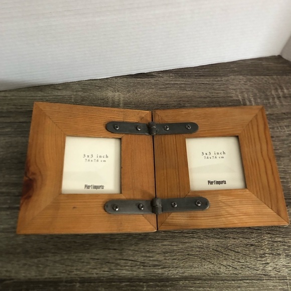 Pier 1 Imports Rustic Wooden Photo Frames - Picture 7 of 13
